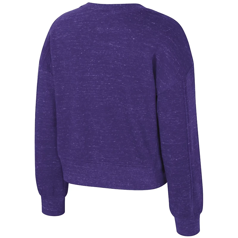 Girls Youth Colosseum LSU Tigers Just a Minute Sweatshirt