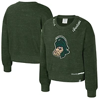Girls Youth Colosseum Michigan State Spartans Just a Minute Sweatshirt