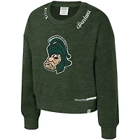 Girls Youth Colosseum Michigan State Spartans Just a Minute Sweatshirt