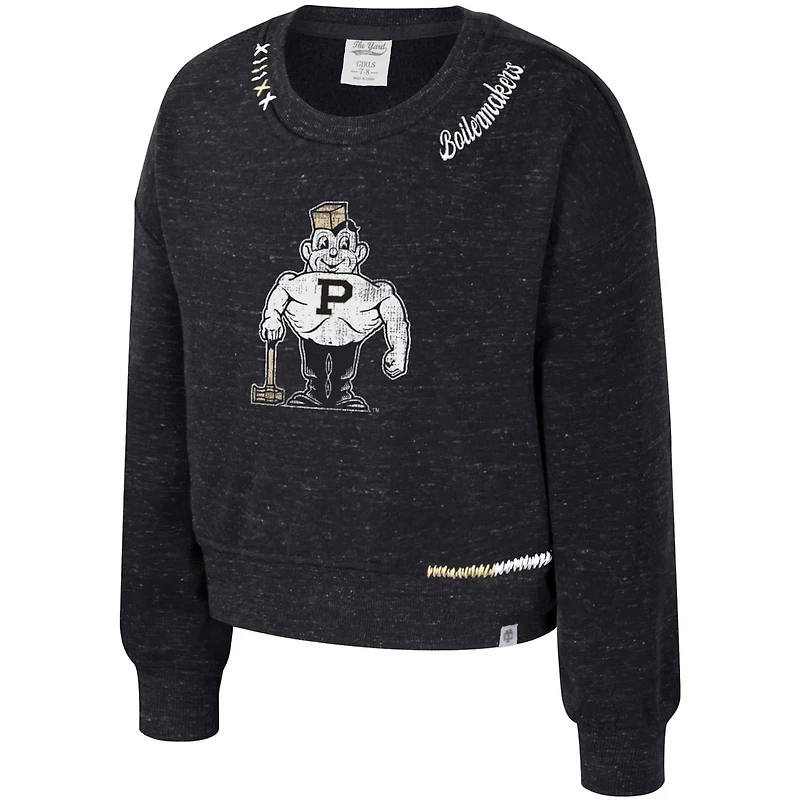 Girls Youth Colosseum Purdue Boilermakers Just a Minute Sweatshirt