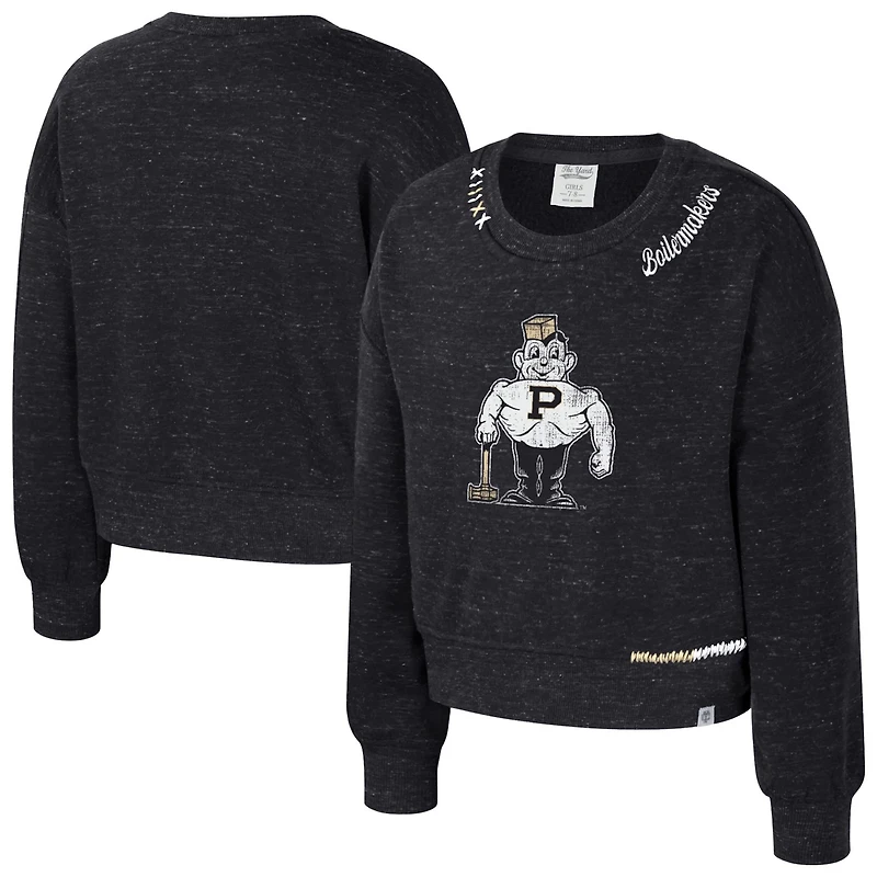 Girls Youth Colosseum Purdue Boilermakers Just a Minute Sweatshirt