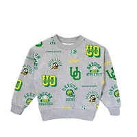 Girls Youth Gameday Couture Oregon Ducks Always On Repeat Pullover Sweatshirt