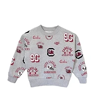 Girls Youth Gameday Couture South Carolina Gamecocks Always On Repeat Pullover Sweatshirt