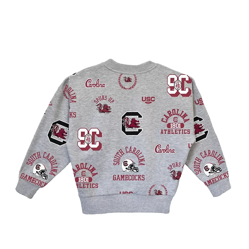 Girls Youth Gameday Couture South Carolina Gamecocks Always On Repeat Pullover Sweatshirt