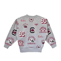 Girls Youth Gameday Couture South Carolina Gamecocks Always On Repeat Pullover Sweatshirt