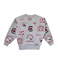 Girls Youth Gameday Couture South Carolina Gamecocks Always On Repeat Pullover Sweatshirt