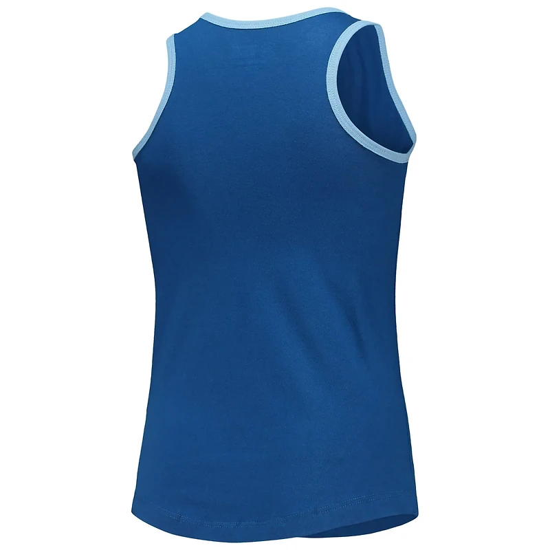 Girls Youth New Era Kansas City s Henley Tank Top