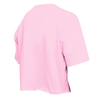 Girls Youth New Era Light San Diego Padres Flip Sequin Team T-Shirt