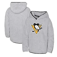 Girls Youth Pittsburgh Penguins Ultimate Teddy Fleece Pullover Hoodie