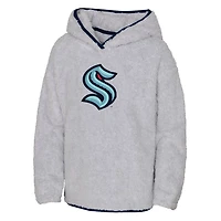 Girls Youth Seattle Kraken Ultimate Teddy Fleece Pullover Hoodie