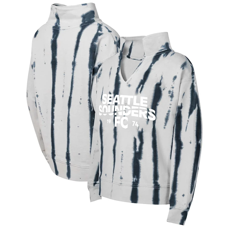 Girls Youth Seattle Sounders FC Big League V-Neck Pullover Sweatshirt