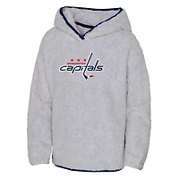 Girls Youth Washington Capitals Ultimate Teddy Fleece Pullover Hoodie