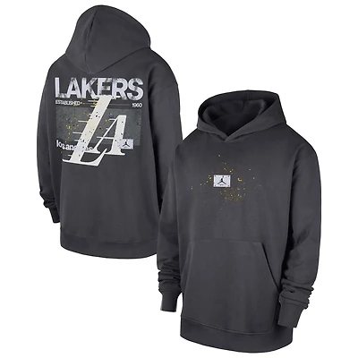 Jordan Brand Los Angeles Lakers Statement Jumpman Flight Premiere Hoodie