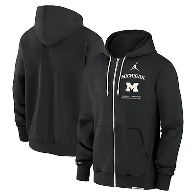 Jordan Brand Michigan Wolverines On-Court Performance Full-Zip Hoodie