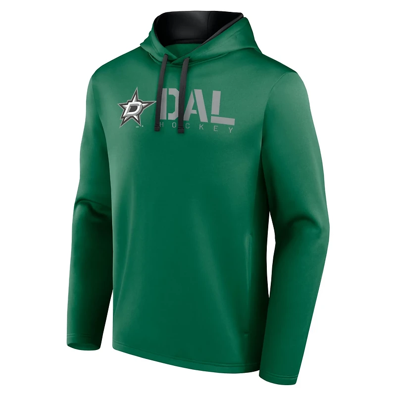 Kelly Dallas Stars Head Start Pullover Hoodie