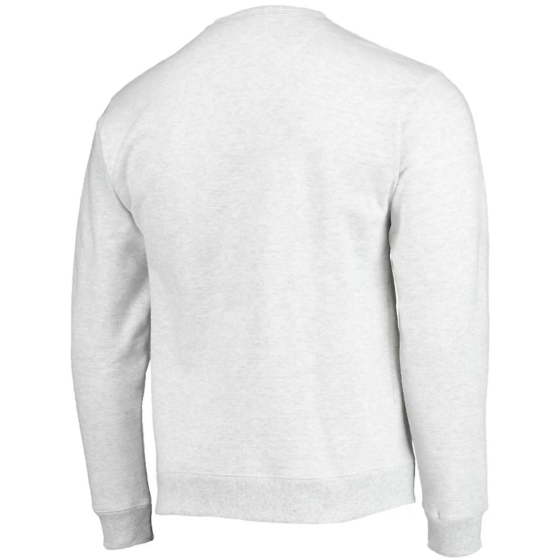 League Collegiate Wear Heathered Gray Arizona State Sun Devils Upperclassman Pocket Pullover Sweatshirt