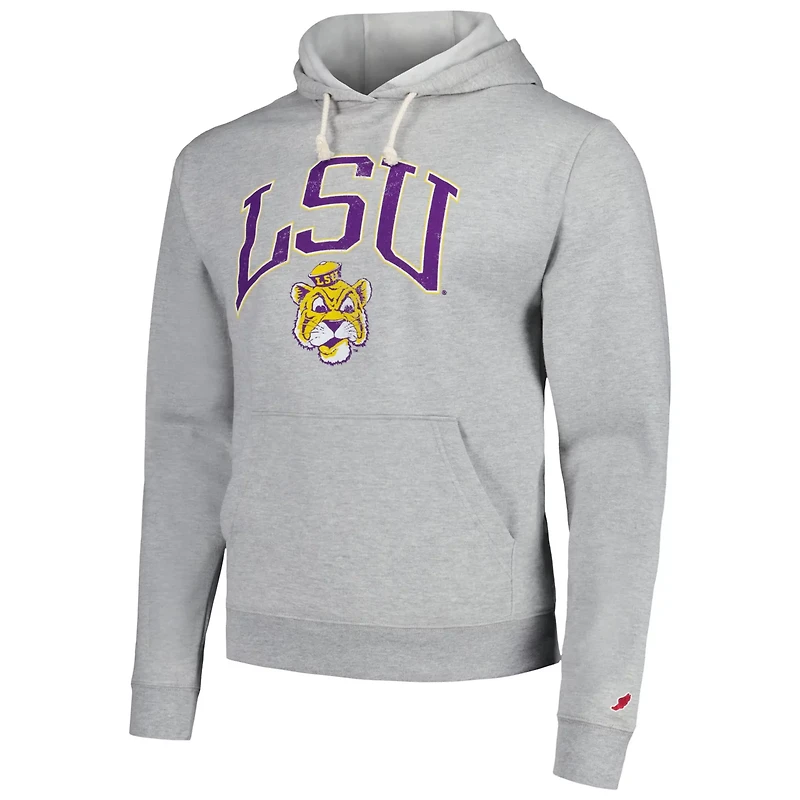League Collegiate Wear LSU Tigers Tall Arch Essential Pullover Hoodie