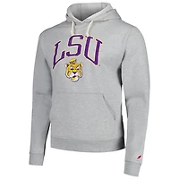 League Collegiate Wear LSU Tigers Tall Arch Essential Pullover Hoodie