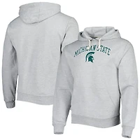 League Collegiate Wear Michigan State Spartans Arch Essential Pullover Hoodie