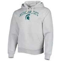 League Collegiate Wear Michigan State Spartans Arch Essential Pullover Hoodie