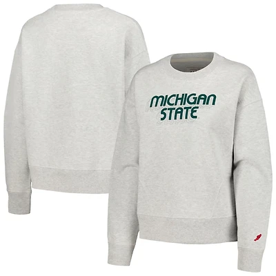 League Collegiate Wear Michigan State Spartans Boxy Pullover Sweatshirt