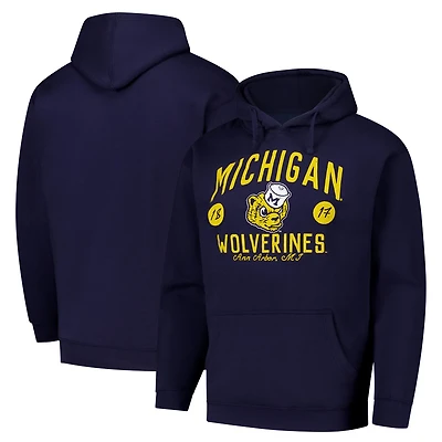 League Collegiate Wear Michigan Wolverines Bendy Arch Essential 20 Pullover Hoodie