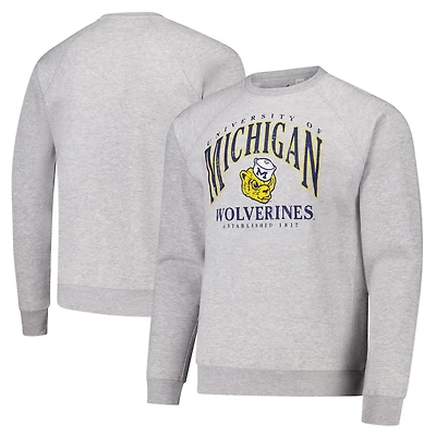 League Collegiate Wear Michigan Wolverines Tall Arch Essential 20 Pullover Sweatshirt