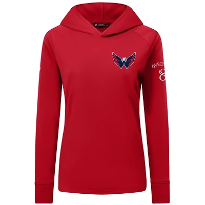 Levelwear Alexander Ovechkin Washington Capitals Impression Name  Number Raglan Hoodie