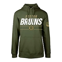 Levelwear Boston Bruins Delta Podium Fleece Pullover Hoodie