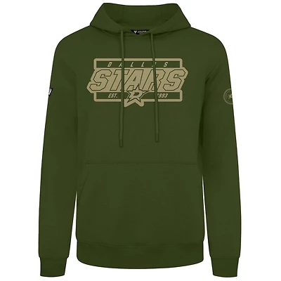 Levelwear Dallas Stars Podium Pullover Hoodie