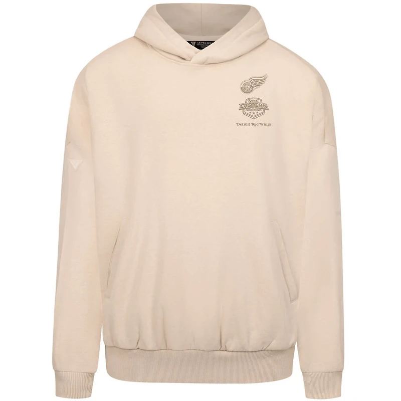 Levelwear Detroit Red Wings Contact Stamp Pullover Hoodie