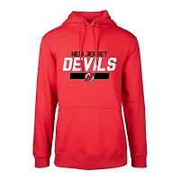 Levelwear Jack Hughes New Jersey Devils Podium Name  Number Pullover Hoodie