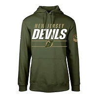 Levelwear New Jersey Devils Delta Podium Fleece Pullover Hoodie