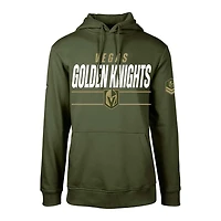 Levelwear Vegas Golden Knights Delta Podium Fleece Pullover Hoodie