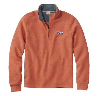 L.L. Bean Men's Lakewashed 1/4 Zip Pullover