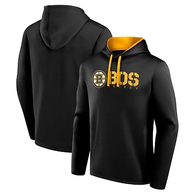 Logo Athletic Boston Bruins Head Start Pullover Hoodie