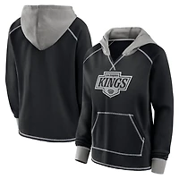 Logo Athletic Los Angeles Kings Hit It French Terry Full-Zip Hoodie
