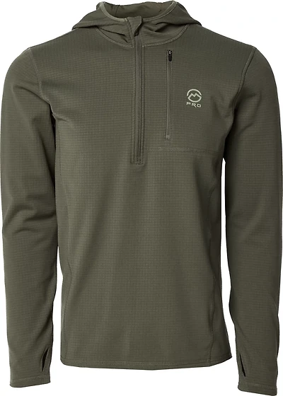 Magellan Outdoors Men's ProHunt 1/4 Zip Long Sleeve Pullover