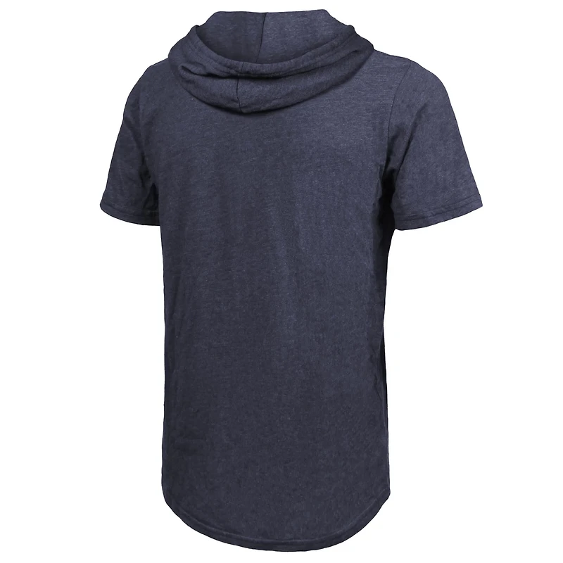 Majestic Threads Indiana Pacers Tri-Blend Hoodie T-Shirt