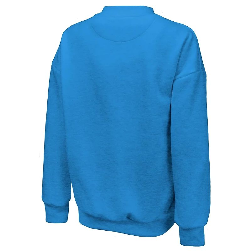 Majestic Threads Oklahoma City Thunder Classic Tri-Blend Pullover Sweatshirt