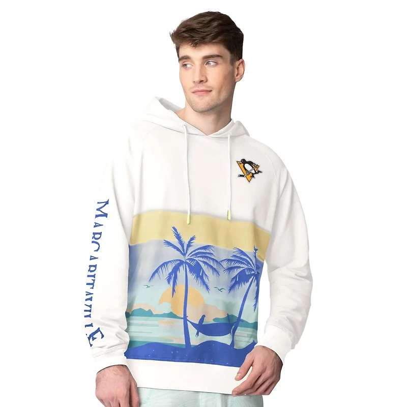 Margaritaville Pittsburgh Penguins Island Dream Peached Pullover Hoodie