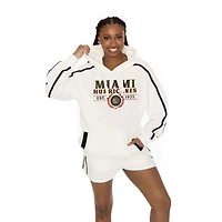 Men's Gameday Couture Miami Hurricanes Down Set Go Hoodie and Shorts Lounge Set