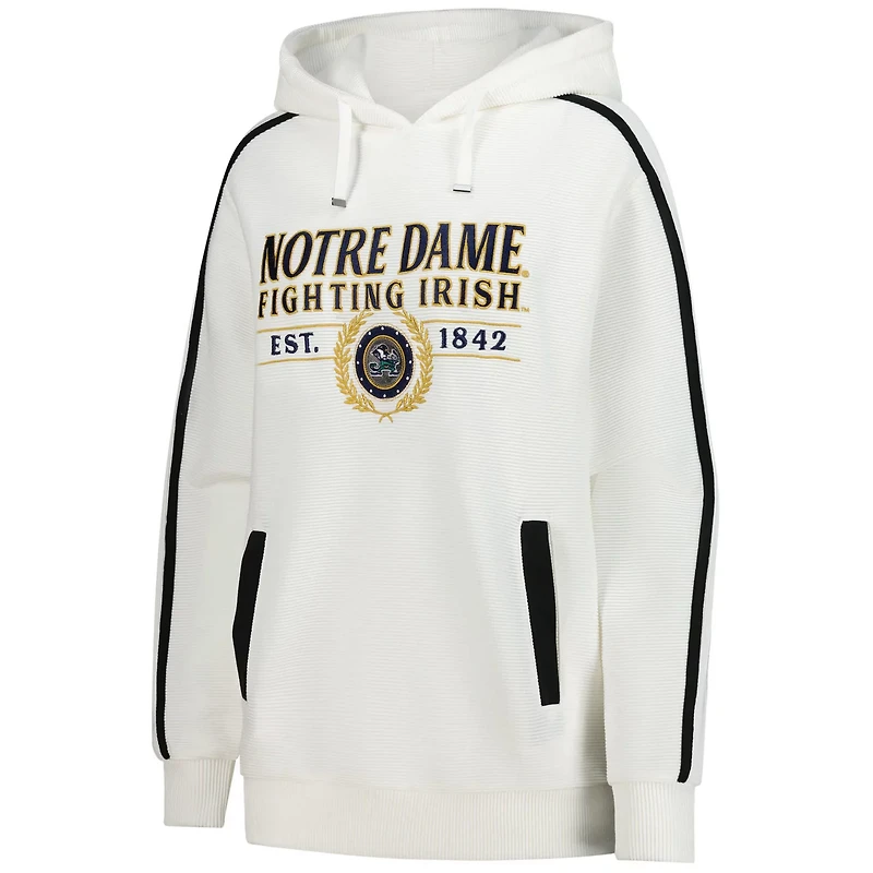 Men's Gameday Couture Notre Dame Fighting Irish Down Set Go Hoodie and Shorts Lounge