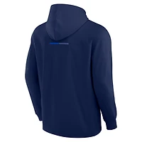 Men's New York Rangers Elements Lightweight Tri-Blend Fleece Hoodie