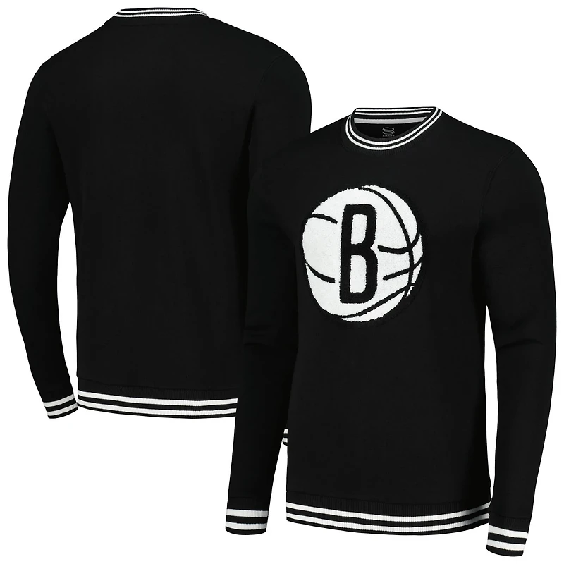 Men's Stadium Essentials Brooklyn Nets Club Level Pullover Sweatshirt