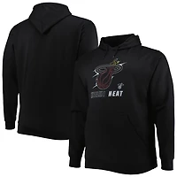 Miami Heat Big  Tall Heart  Soul Pullover Hoodie