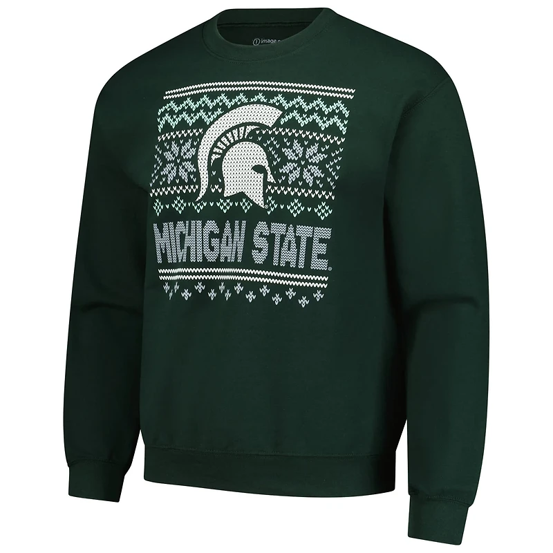 Michigan State Spartans Holiday Fleece Sweatshirt
