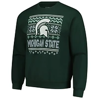 Michigan State Spartans Holiday Fleece Sweatshirt