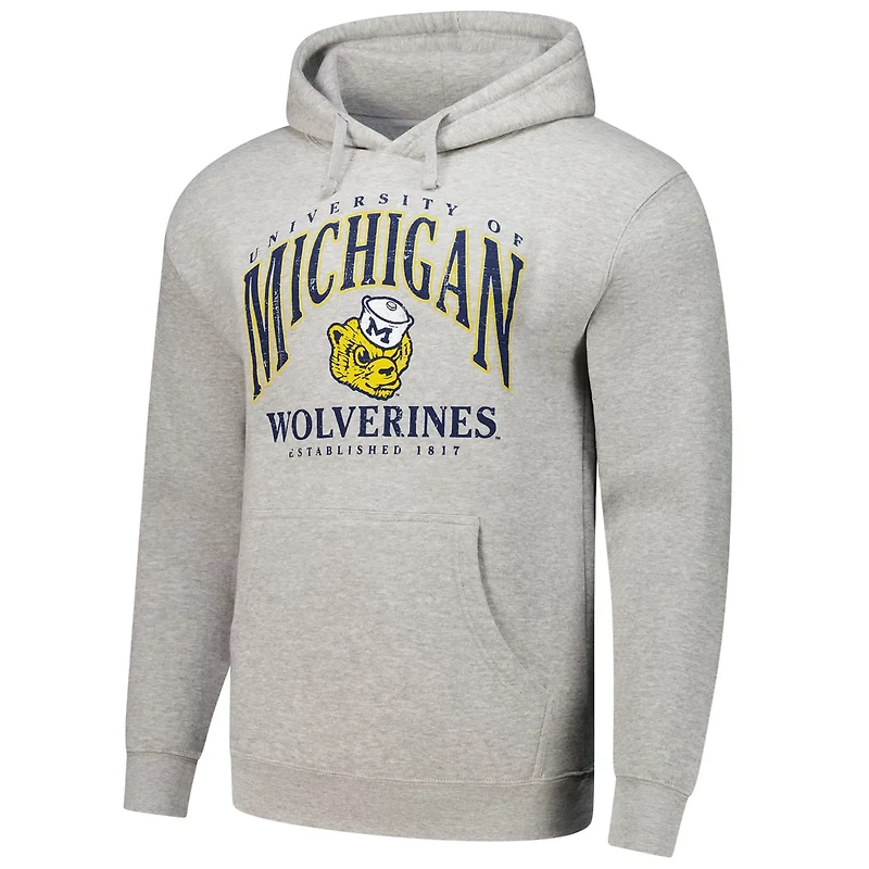 Michigan Wolverines Tall Arch Essential Pullover Hoodie