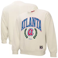 Mitchell  Ness Atlanta Braves Cooperstown Collection Laurel Pullover Sweatshirt